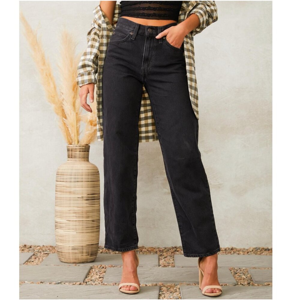 Levi's Charcoal High Rise Women's Jeans